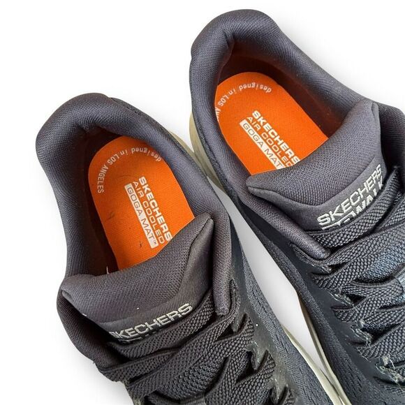 Skechers Gogamat Men's Go Walk Flex Remark Walking Shoes Navy Size 8 - Picture 13 of 14